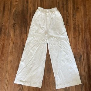 free people beach white pants